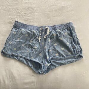 Southern Tide Blue Polka Dot Lounge Shorts - EUC